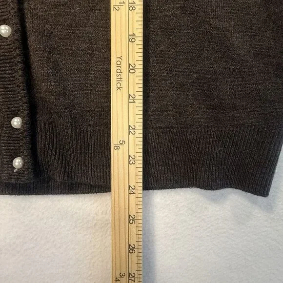 Mercer Street Studio Women's Sweater Cardigan Button Down Size Large Brown - Picture 7 of 11